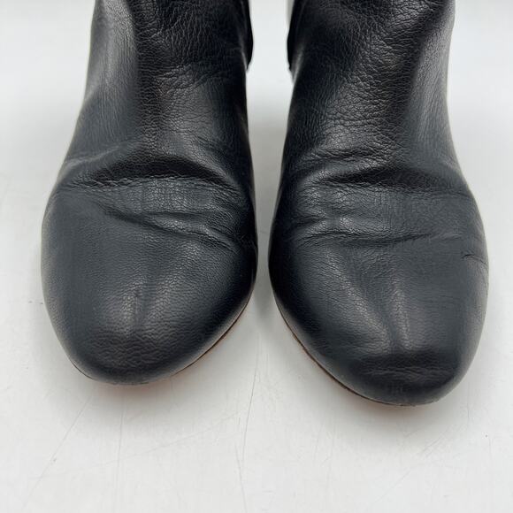 Rupert Sanderson Gracey Boots Black Leather Ankle Booties - Picture 2 of 8